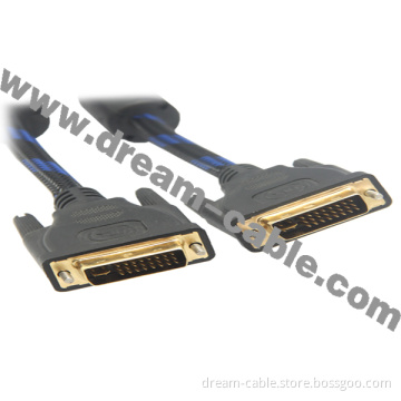 Nickel Plated 24+5 Male to Male DVI Cable (YTX60)